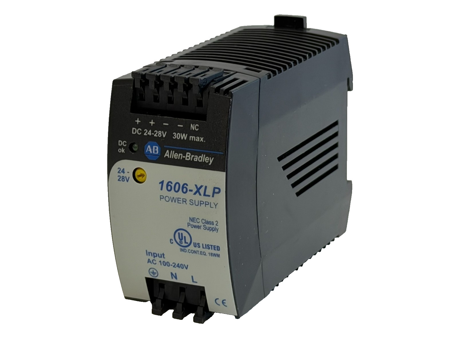 NEW ALLEN BRADLEY 1606-XLP30E POWER SUPPLY SER.A 1606XLP30E