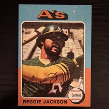 1975 Topps - Reggie Jackson #300