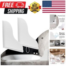 Shower Splash Guard Kit, Large Splash Guards for Bathtub Waterproof Self-Adhe...