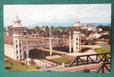 Estate Sale ~ Vintage Railroad Postcard - Railway Station, Kuala Lumper
