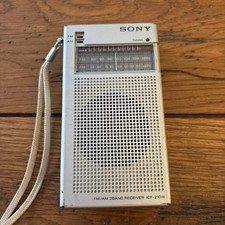 Sony Portable Radio ICF-210W Tested  Works