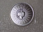Intaglio Mint 1 Ozt. Silver-The Sacred Heart & Cross-BU Round