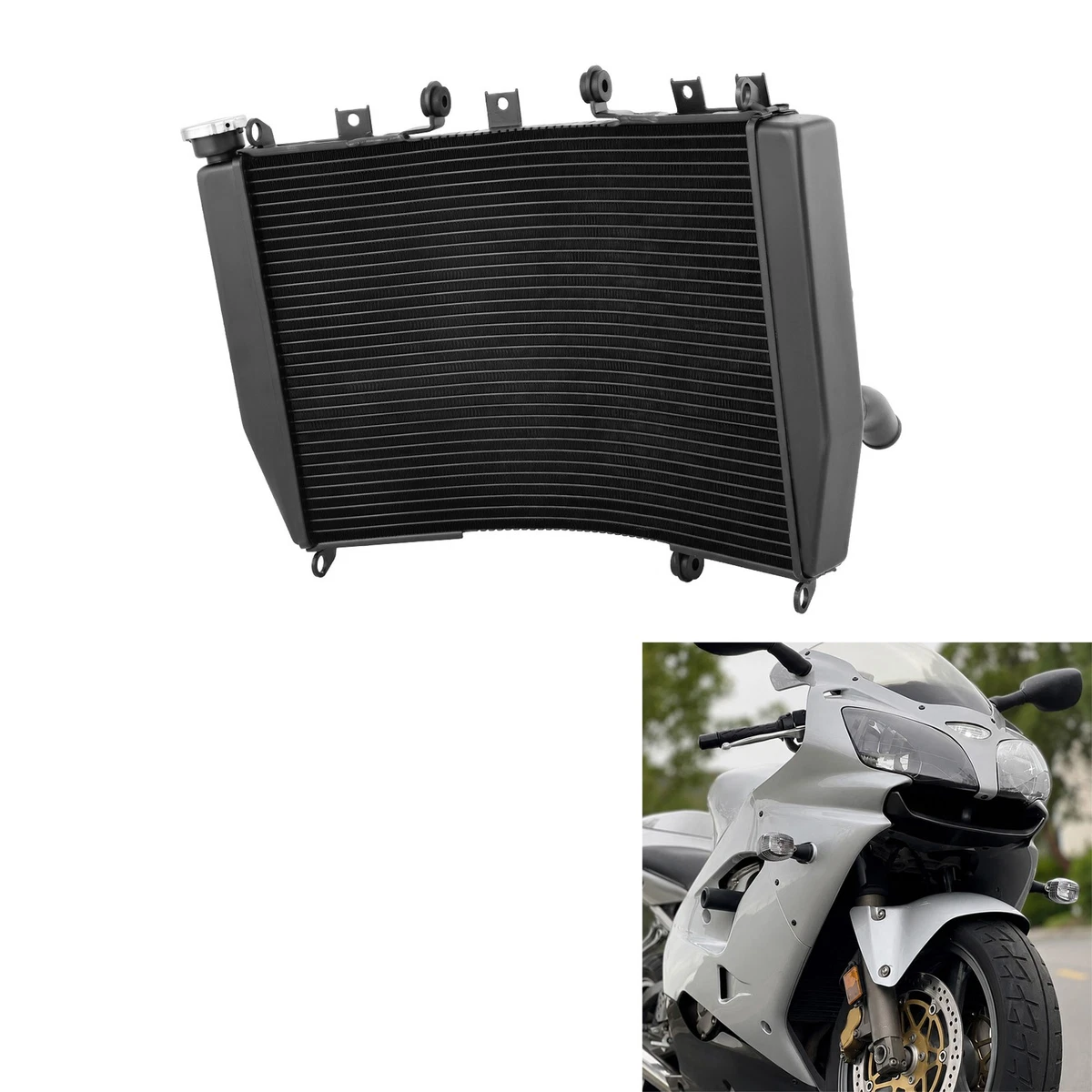 25+ Motorcycle Radiators for Kawasaki Ninja ZX9R for sale
