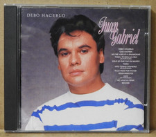 JUAN GABRIEL "Debo Hacerlo" 1988 ARIOLA  CD EX/EX 