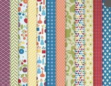 Stampin Up Summer Smooches 12 Sheets 12X12 Designer Series Paper DSP