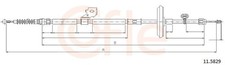 COFLE Bremsseil Seilzug Feststellbremse 11.5829 für OPEL TOURER ZAFIRA P12 LPG 3