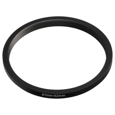 VHBW Step Down Ring Adapter 67mm auf 62mm für Universal für Casio Fujifilm Kodak Can