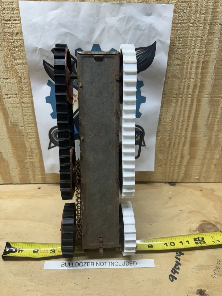 1 juego de orugas negras nuevas para tractor marx 6 ruedas Foto 3 de 3