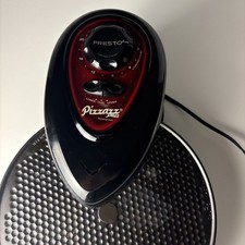 Black Presto Pizzazz Plus Rotating Pizza Oven...