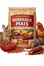 10 kg di mais rosso bordeaux mais di campagna mangime mangime per pollame mangime per uccelli polli