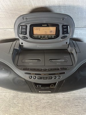 Panasonic RX-DT75 Radio Cassette CD Portable Boombox W/ Remote