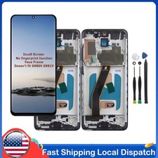 For Samsung Galaxy S20 SM-G981 SM-G980 LCD Display Digitizer Touch Screen Frame