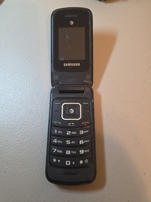 Samsung SGH-A157V (AT&T) Flip Cell Phone - 3G GSM - Black - Parts Only 