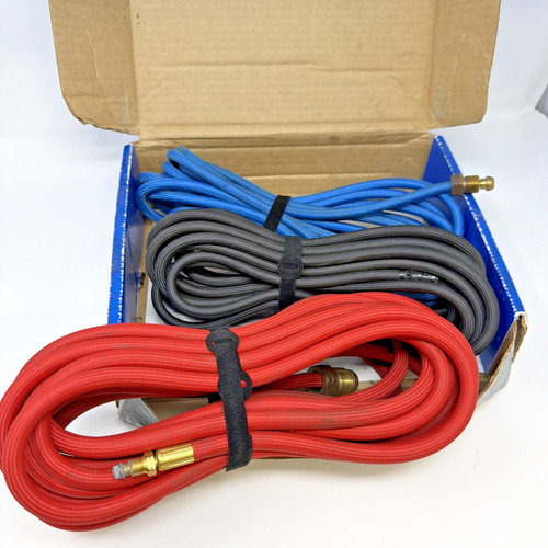 CK18 TIG Torch Hose Set 25' Superflex Water Cooled Parts Repair Cut