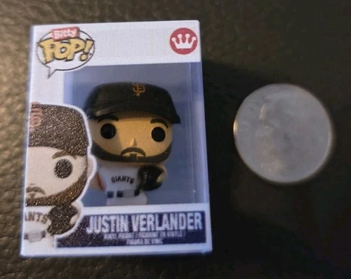 MLB Funko Bitty POP San Francisco Giants Justin Verlander, NEW-OPEN Capsule