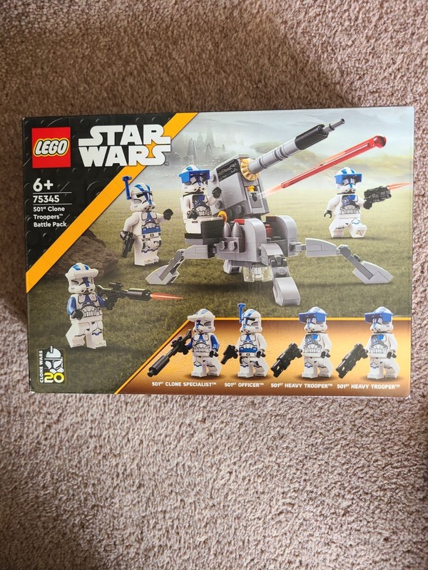 LEGO Star Wars: 501st Clone Troopers Battle Pack (75345)