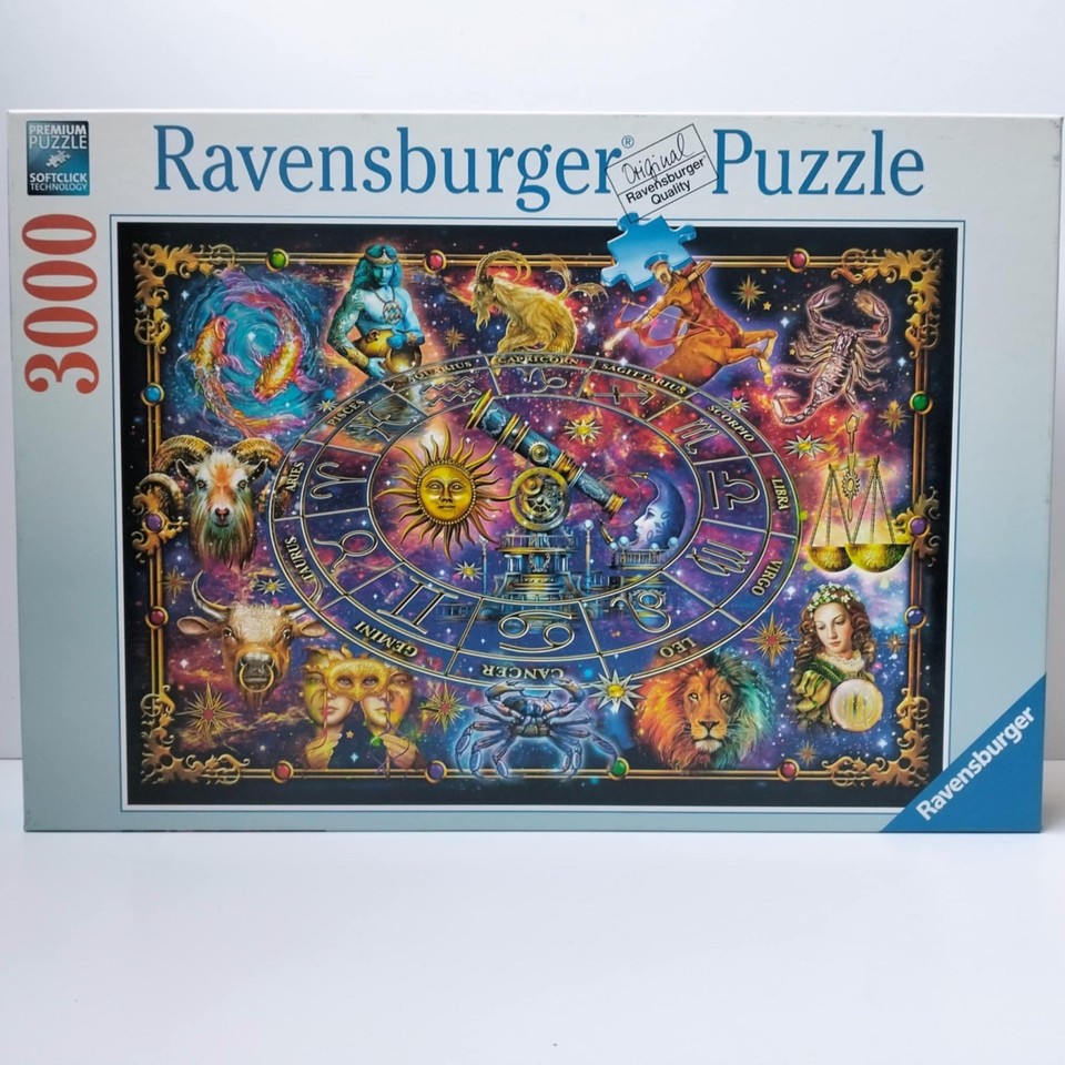 Ravensburger Zodiac 3000 Pcs Jigsaw Puzzle theme celestial astrology NEW SEALED