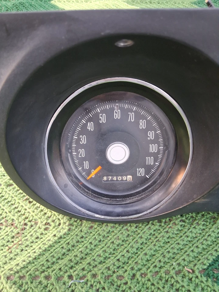 Cuadro de instrumentos velocímetro medidores Mopar Dodge Van B100 B200 B300 1971-1977 Foto 3 de 4