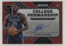 2023 Panini Prizm Draft Picks College Penmanship Red /149 Adama Sanogo Auto 0ud4
