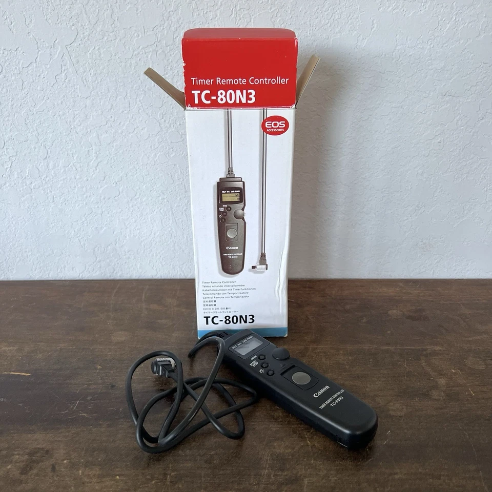 Canon Timer Remote Controller TC-80N3 NEW OPEN BOX No Instruction Manual - Image 4 of 4