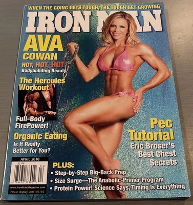 Ava Cowan - Iron Man Bodybuildimg Magazine - April 2010