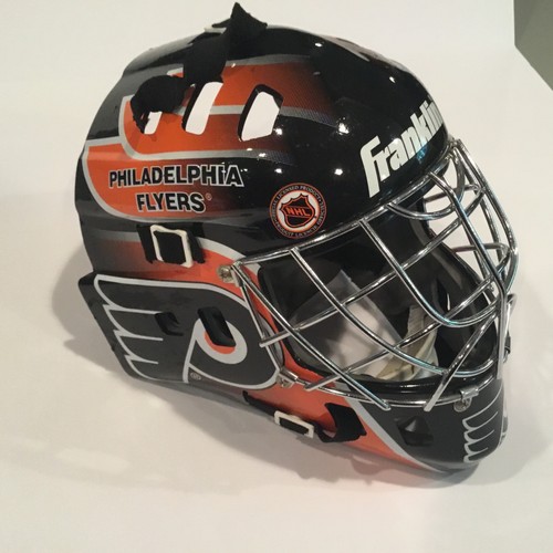 Franklin GFM 1000 SX Street Extreme Pro Hockey Goalie Mask - Philadelphia Flyers