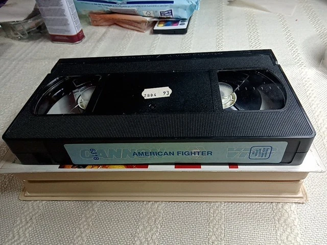 VHS Kassette - American Fighter - VMP Softbox - Rarität  - Bild 4 von 4