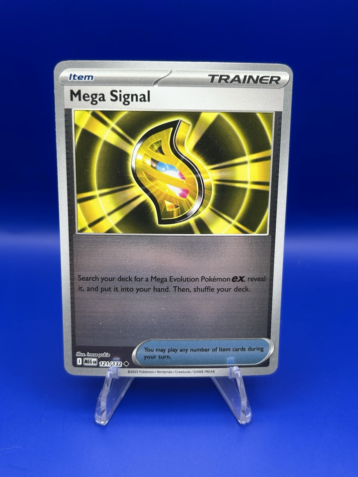 Mega Signal Reverse Holo - Pokemon Mega Evolution - 121/132