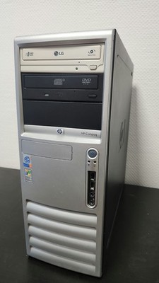 HP Compaq dc7100 CMT Retro PC Windows XP SP3 Pro Intel Pentium 4 @ 3,20GHz