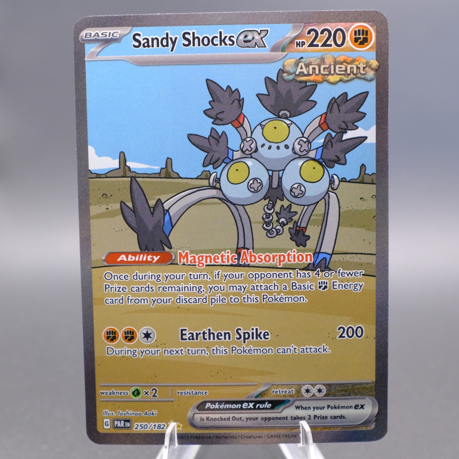 Sandy Shocks ex 250/182 Special Illustration Rare Paradox Rift Pokemon TCG NM