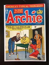 Archie Comics #18. VG 4.0. Betty. Jughead. Veronica. Miss Grundy Cover. 1946.