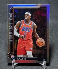 Luguentz Dort Rainbow Foil 2025/26 Topps Basketball #117 Oklahoma City Thunder