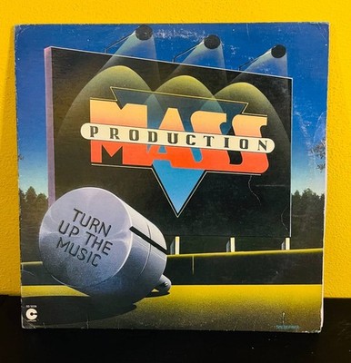 Massenproduktion    Turn Up The Music Vinyl LP Album Specialty Pressing VG+/VG+