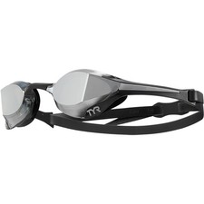 TYR Tracer X Elite Racing Mirrored Goggle Silver/Black, One Size