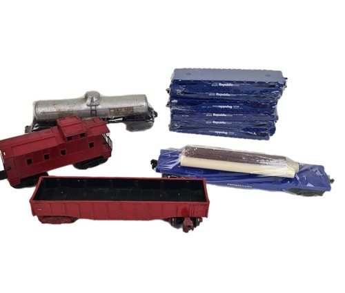🚨 Juego Tren Escala HO Vagones Lionel Posguerra y Accesorios 6555 De Colección | Zustand: Used