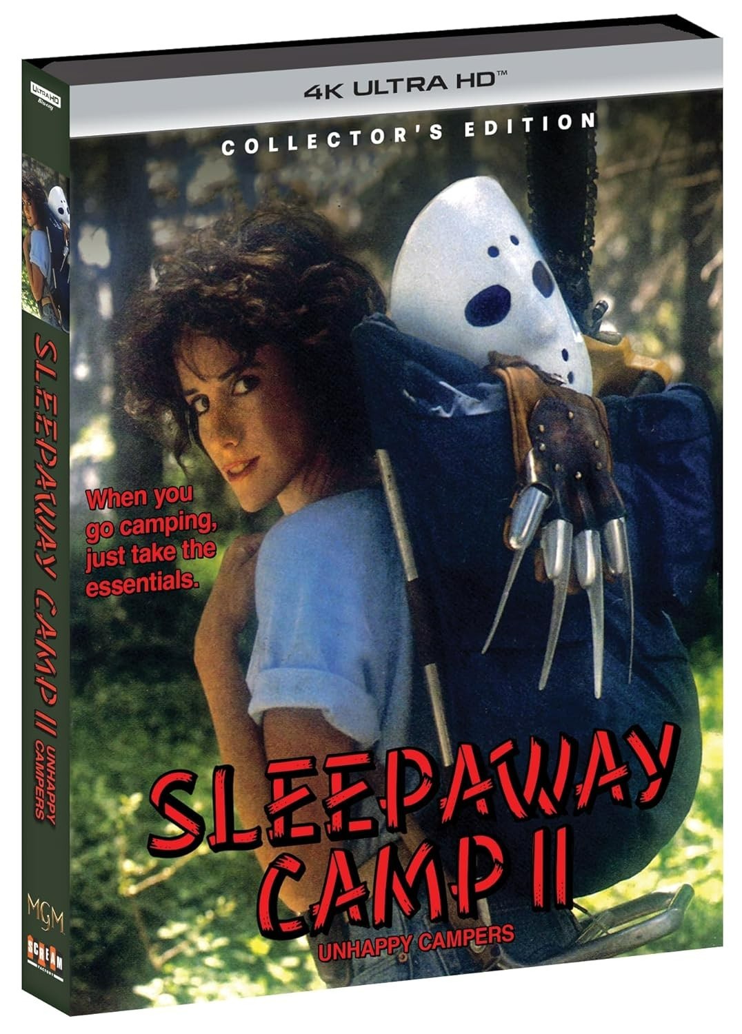 Sleepaway Camp II: Unhappy Campers (1988) - 4K UHD Blu-ray - New & Sealed