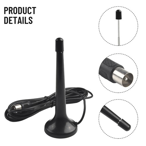 Antenna Aerial DAB Radio Aerial Antenna Black Fits Most Cars Brand New - Picture 12 of 12