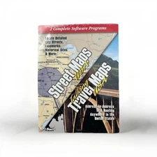 Talking Street Maps USA PC CD-ROM for Windows Vintage 2002 Cosmi Swift Sealed
