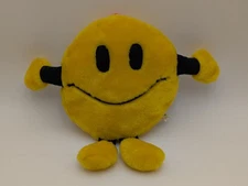 Smile Face Plush Yellow 10 Inch Rhode Island Novelty Stuffed Animal Toy