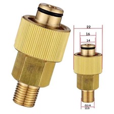 Cleaning Equipment Pressure Washer Adapter Brass Construction Easy Installation