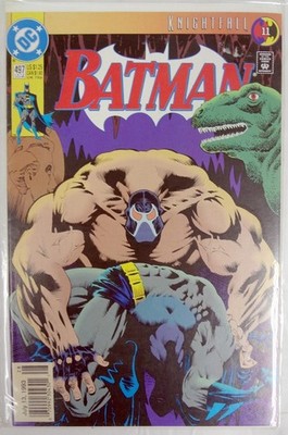Vintage Batman #497 (1993) Newsstand Edition Bane Comic Book VG / NM!