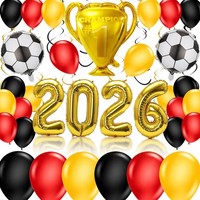 Deko Set Deutschland 2026 Luftballons Fanartikel FußBall Party Feier