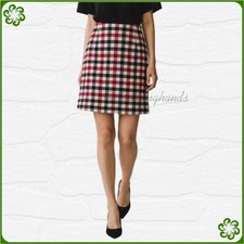 New Talbots Plaid A-Line Skirt