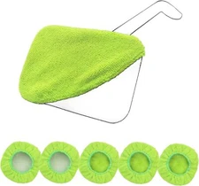 5Pc Replaced Microfiber Clean Clothes Windshield Wiper Tool CarCare Brush Cotton