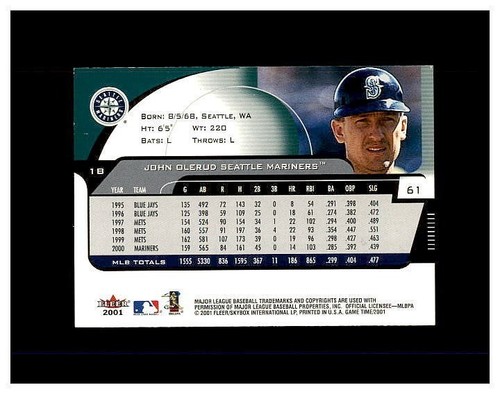 JOHN OLERUD YOU PICK EVERY CARD ROOKIES, INSERTS HIGH GRADE CARDS HUNDREDS!!! - Picture 48 of 260
