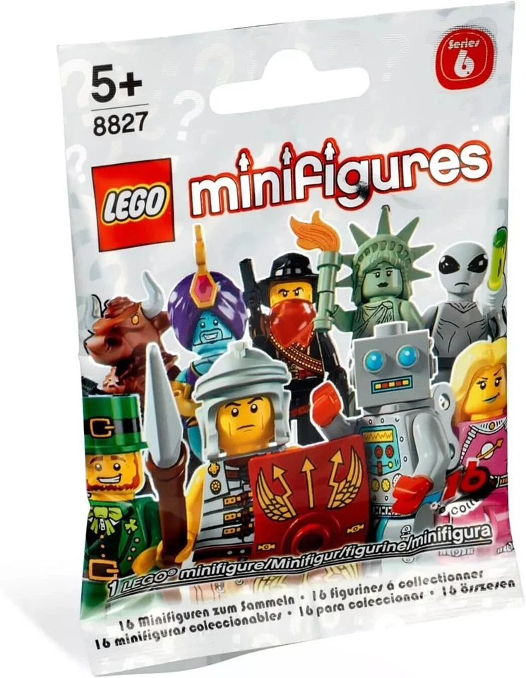 LEGO Serie 6 (Serie Seis) Minifiguras Coleccionables - CMF - 8827 - Soldado Romano Foto 4 de 4