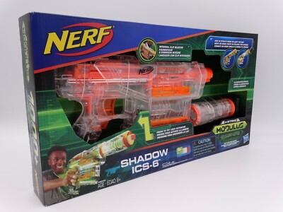 NERF SHADOW ICS-6 Modulus Ghost Ops N-Strike NEW IN BOX | eBay