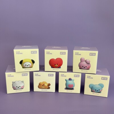[US seller] BT21 MININI Car Monitor Dashboard Figure by BTS