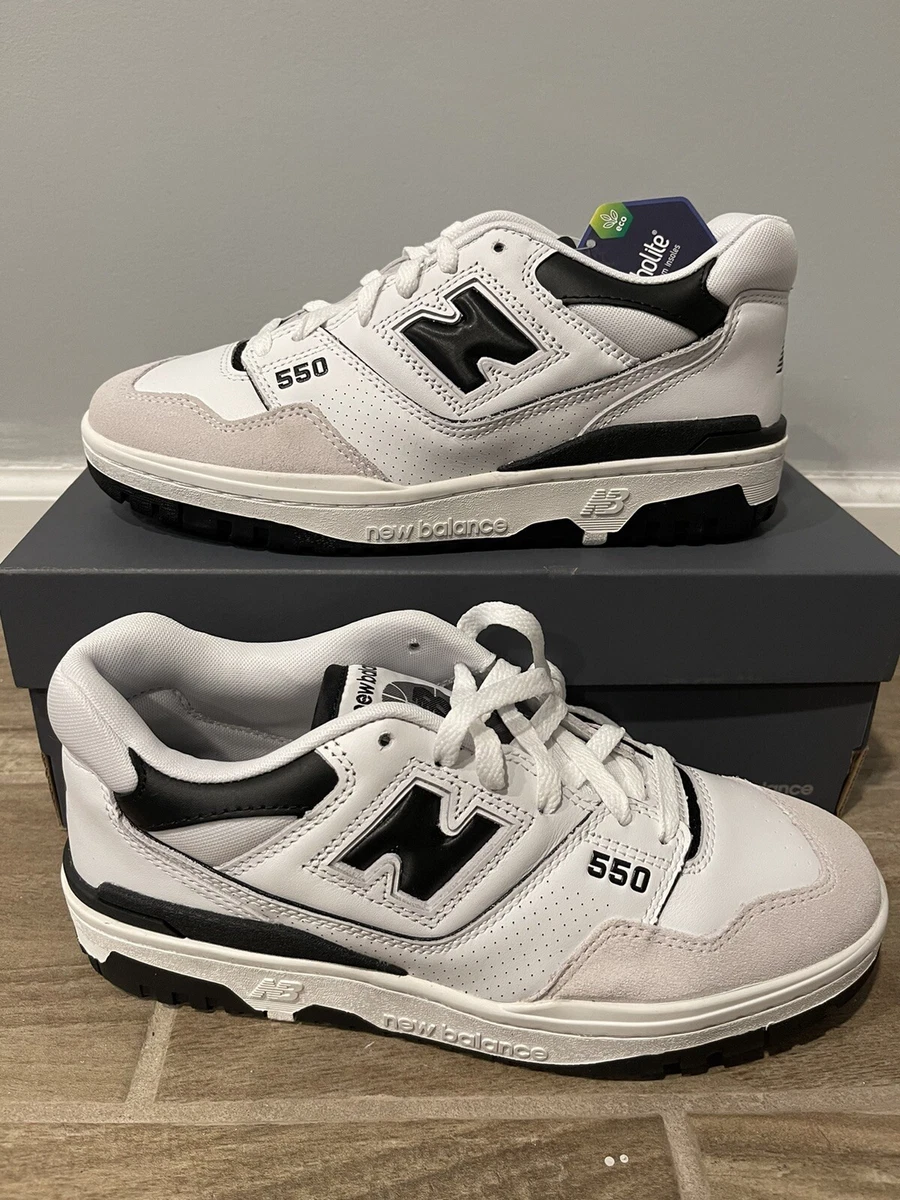 New Balance 550 Sea Salt Black - Size 6.5M / 8W