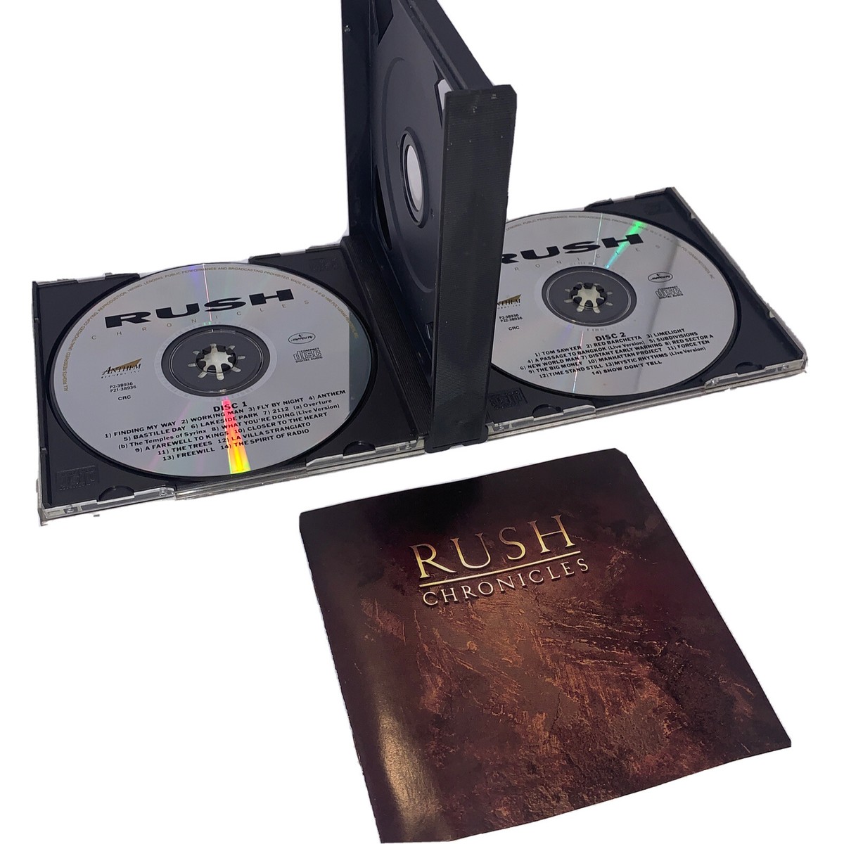 RUSH - Chronicles 2-Disc (CD, 1990) F2 | eBay